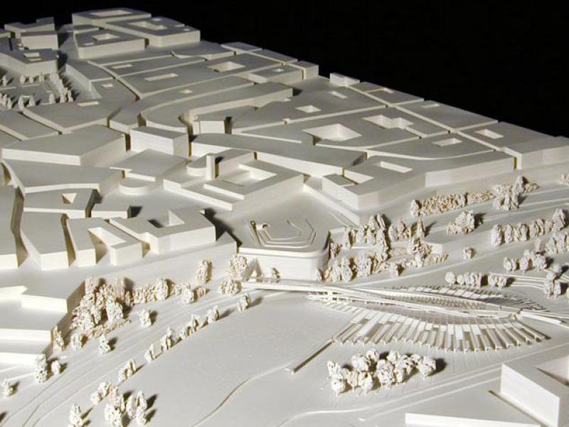 Museo de los San Fermines, Pamplona, NAVARRA - Colaboraci�n en el Estudio de Maquetas de Luis Santi