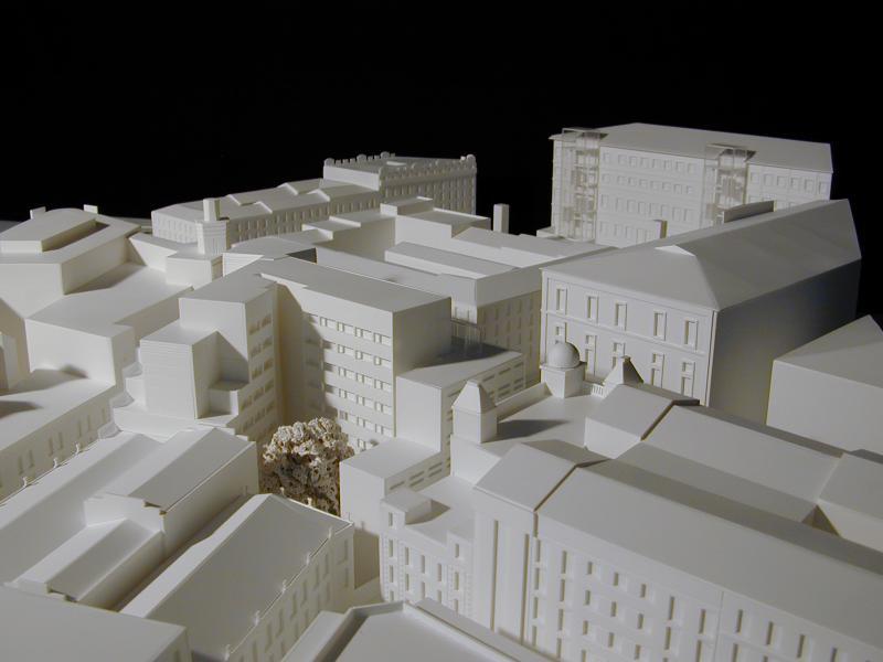 Hotel Mercator, MADRID - Colaboraci�n en el Estudio de Maquetas de Luis Santi