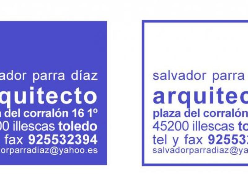 Imagen corporativa del estudio de arquitectura de Salvador Parra D�az