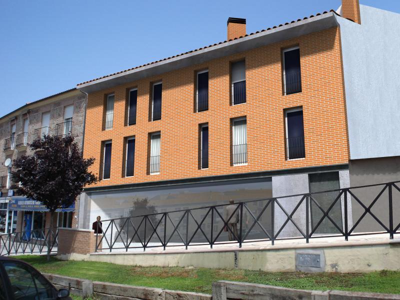 Edificio de 10 viviendas, local comercial, trasteros y garajes